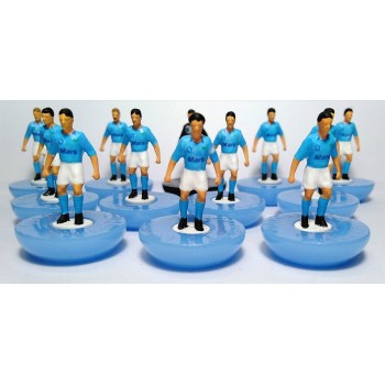 Subbuteo Andrew Table Soccer Napoli 1988-89 on Classic Hasbro Bases